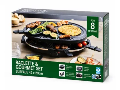 Gourmet set 8 personen 42x29cm – kavel bij XL Auctions