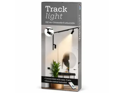 5x 5x Railverlichting Zwart 150 CM 3 Lampen – kavel bij XL Auctions