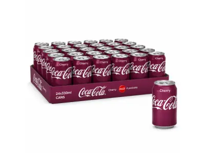 2x tray Coca cola cherry – kavel bij XL Auctions