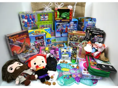 50x Mixdoos Speelgoed Sinterklaas thema 50 items – kavel bij XL Auctions