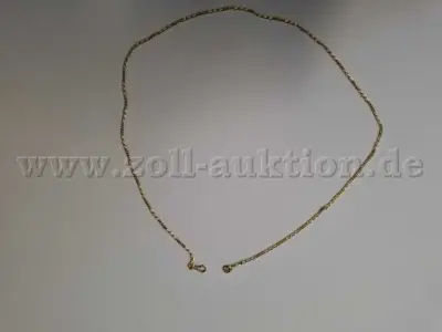 1 Goldkette fein ohne Anhänger – 585er Gelbgold – kavel bij Zoll-Auktion, Reutlingen