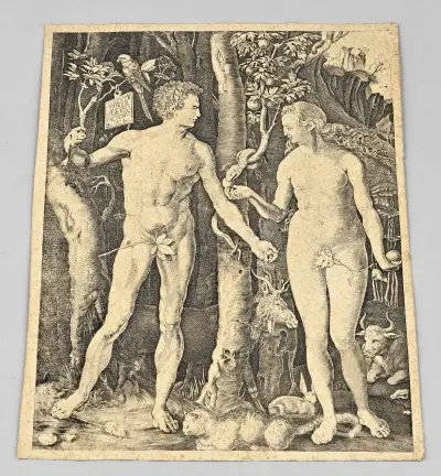 Albrecht Dürer, Adam & Eva – kavel bij Twents Veilinghuis