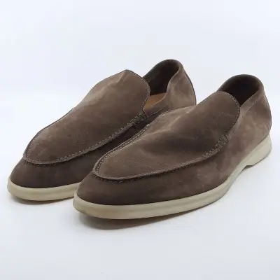 Paar instappers, maat 45, Loro Piana, Summer Walk 069739 – kavel bij Domeinen Roerende Zaken, Groningen