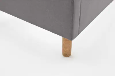 Bed Marilou 120x200 - grijs – kavel bij Openbare Verkopen, Beveren-Leie