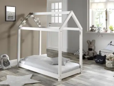 Huisbed Home 70x140 - wit – kavel bij Openbare Verkopen, Beveren-Leie