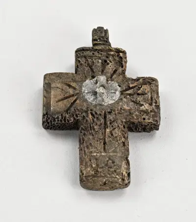 Byzantijns benen kruis (bodemvondst) – kavel bij Twents Veilinghuis