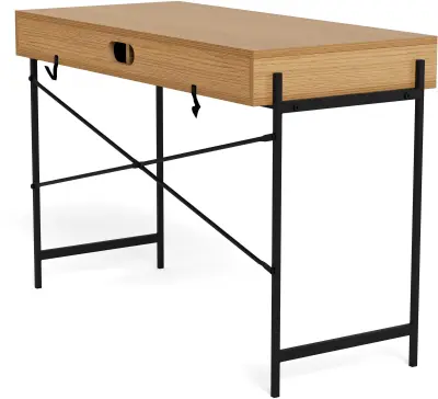 Bureau Angèle 110cm 1 deur - wilde eik – kavel bij Openbare Verkopen, Beveren-Leie
