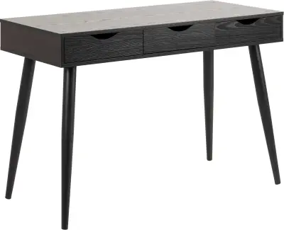 Sidetable Jupiter 110 cm met 3 lades in zwart – kavel bij Openbare Verkopen, Beveren-Leie