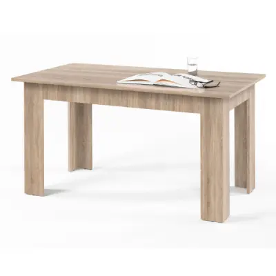 Eettafel Addo 140cm - eik – kavel bij Openbare Verkopen, Beveren-Leie