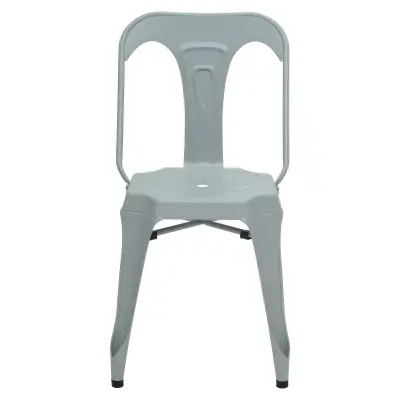 2 x Set van 2 stoelen Industry - grijs – kavel bij Openbare Verkopen, Beveren-Leie