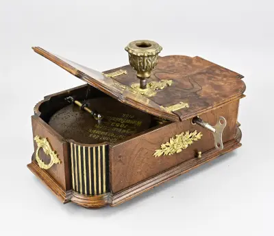 Duitse speeldoos, 1900 – kavel bij Twents Veilinghuis