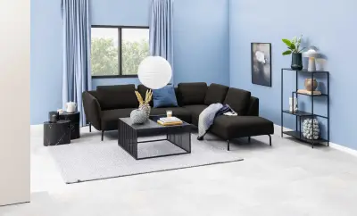 Salontafel Strington 80x80 cm - zwart – kavel bij Openbare Verkopen, Beveren-Leie