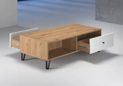 Salontafel Touch | 110 x 60 x 37 cm | Artisan Oak-design – kavel bij Openbare Verkopen, Beveren-Leie