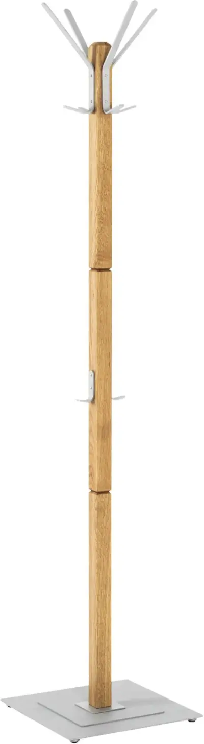 Staande kapstok | 40 x 184 cm | Wit – kavel bij Openbare Verkopen, Beveren-Leie