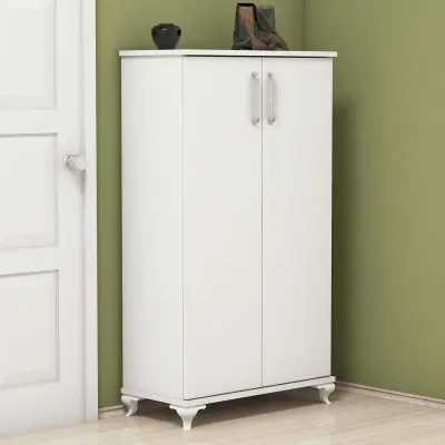 Ari Schoenenkast | 100% MELAMINE | Wit – kavel bij Openbare Verkopen, Beveren-Leie