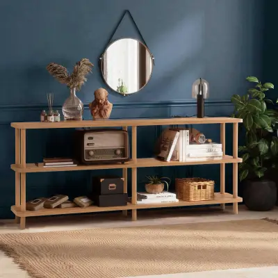 Zen Boekenplank | 100% MELAMINE | Atlantisch grenen – kavel bij Openbare Verkopen, Beveren-Leie
