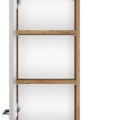 Badkamerkast Sefa 90cm 2 deuren - eik/wit – kavel bij Openbare Verkopen, Beveren-Leie