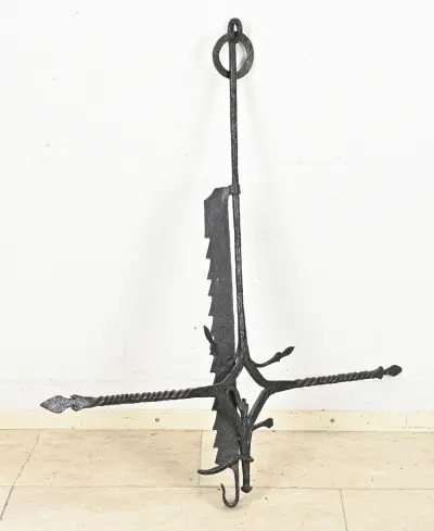 Gotische haardhaal, 118 x 110 cm – kavel bij Twents Veilinghuis
