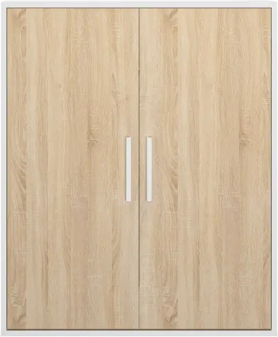Opbergkast Under | met kledingroede | 91,3 x 50 x 110 cm | Sonoma Oak-design – kavel bij Openbare Verkopen, Beveren-Leie