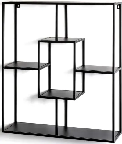 Wandrek | 60 x 18 x 70 cm | Zwart – kavel bij Openbare Verkopen, Beveren-Leie
