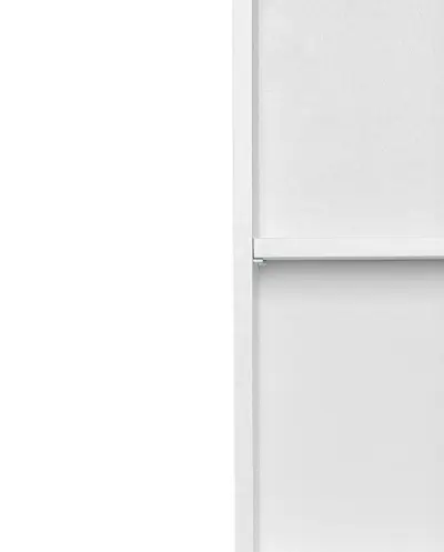 Hangkast Ricca 50cm 2 deuren - wit – kavel bij Openbare Verkopen, Beveren-Leie