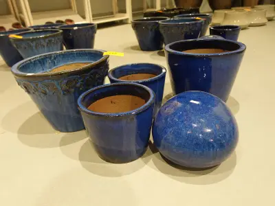 5x Diverse terracotta bloempot / decoratie – kavel bij Openbare Verkopen, Waregem