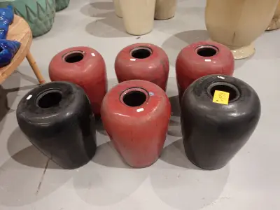 6x Terracotta bloempot – kavel bij Openbare Verkopen, Waregem