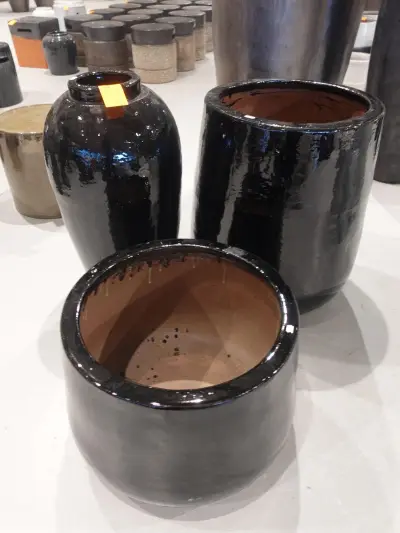 3x Terracotta bloempot – kavel bij Openbare Verkopen, Waregem