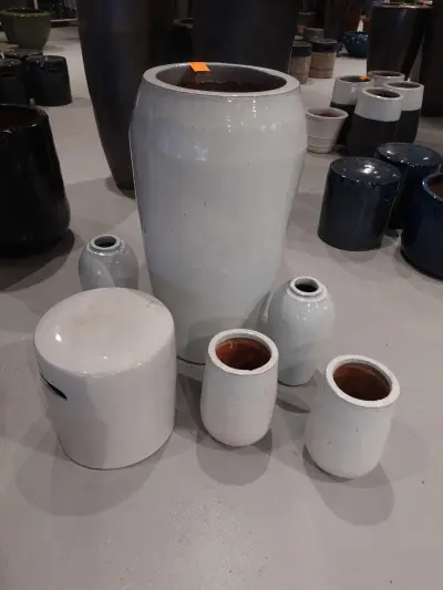 5x Vorstvrije terracotta bloempot – kavel bij Openbare Verkopen, Waregem