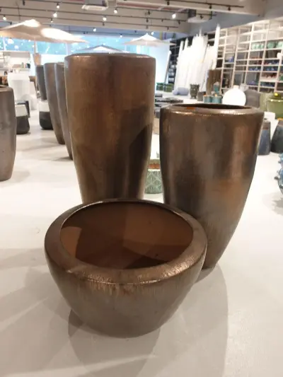 3x Vorstvrije terracotta bloempot – kavel bij Openbare Verkopen, Waregem