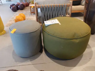 2x Outdoor poef Jardinico – kavel bij Openbare Verkopen, Waregem
