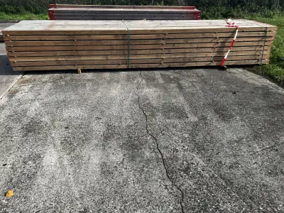 40x Houten balk Douglas – kavel bij Openbare Verkopen, Zele