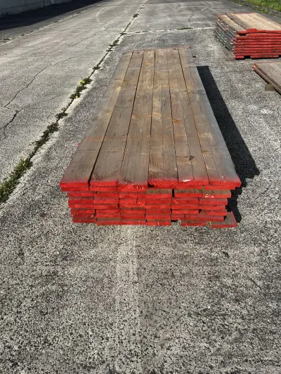 48x Houten plank – kavel bij Openbare Verkopen, Zele