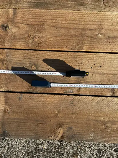 24x Houten spant Douglas – kavel bij Openbare Verkopen, Zele