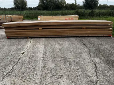 200 x Houten sponden Ceder – kavel bij Openbare Verkopen, Zele