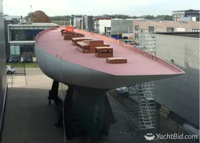 Ingomar Steel Hull - 121' zeilschip - alleen romp – kavel bij YachtBid, Dordrecht