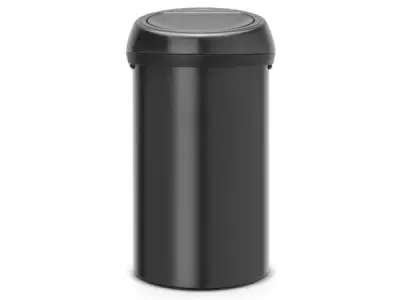 Brabantia Touch Bin Prullenbak - 60 liter - Matt Black – kavel bij XL Auctions