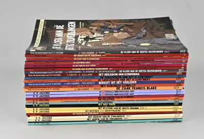 25 Strips, De avonturen van Blake and Mortimer – kavel bij Twents Veilinghuis