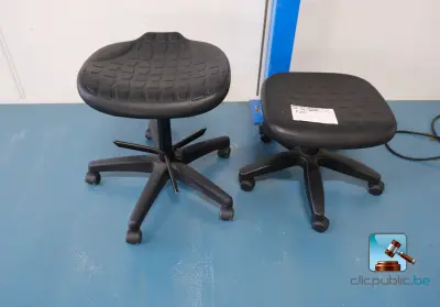 Set verstelbare stoelen – kavel bij Clicpublic, Aywaille