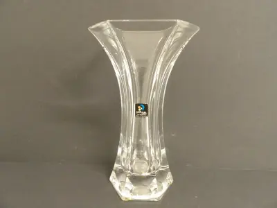 Vintage kristallen vaas - Marc Aurel – kavel bij De Kringwinkel, Leopoldsburg