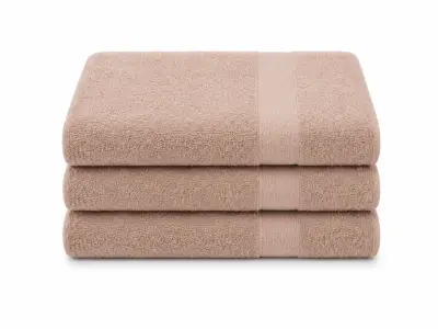 36 Badlaken 70/140 500gsm, bruin – kavel bij Onlineveilingmeester, Etten-Leur