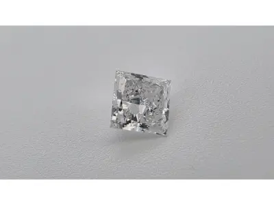 Diamant princess 0.7 crt ( IGI gecertificeerd ) – kavel bij XL Auctions