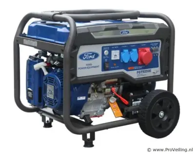 Ford FGT9250E benzine stroomgenerator – kavel bij ProVeiling
