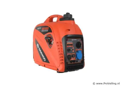 Daewoo GDA2500iS benzine camping generator – kavel bij ProVeiling