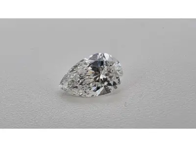 Diamant pear 2.10 crt ( IGI gecertificeerd ) – kavel bij XL Auctions