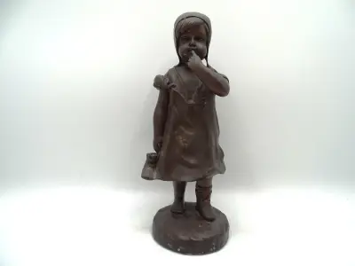 Bronzen beeld – kavel bij De Kringwinkel, Oostende