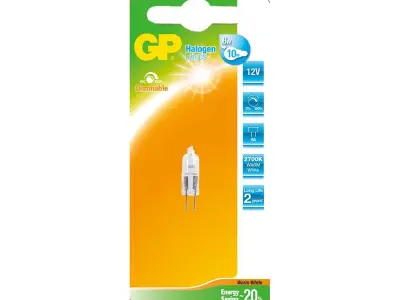 Ca. 12x Halogeenlamp capsule, GP, 056461 hl, laag voltage 8 w 12v – kavel bij Onlineveilingmeester