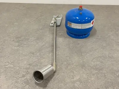 Sievert dakbrander en 2kg propaangasfles set 2-delig – kavel bij XL Auctions