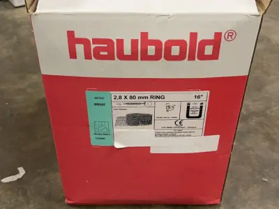 18x Haubold brads op rol 2,8x80mm – kavel bij XL Auctions