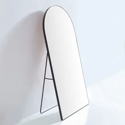2x Staande Ovale Passpiegel – 160 x 80 cm – Staand & Hangend – Zwart VIDI, Dali – kavel bij Onlineveilingmeester, Hoogeveen